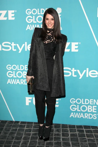 Los Angeles Dec Erica Dasher All Hfpa Instyle Presenta Night — Foto Stock