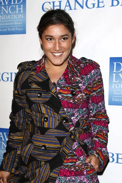 Los Angeles Gru Orianka Kilcher Trzecim Dorocznym Change Begins Benefit — Zdjęcie stockowe