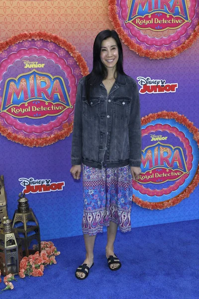 Los Angeles Mar Lisa Ling Premierze Mira Royal Detective Disney — Zdjęcie stockowe