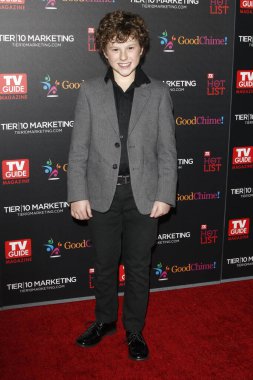 Los Angeles - 7 Kasım 2011 'de Los Angeles, Ca' da bulunan Greystone Malikanesi 'ndeki Tv Guide Hot List Party' de Nolan Gould