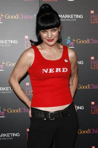 Los Angeles Nov Pauley Perrette Guide Magazine Hot List Party — Stock Photo, Image