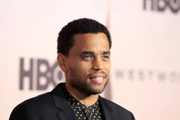 Los Angeles Mrt Michael Ealy Het Westworld Seizoen Première Het — Stockfoto