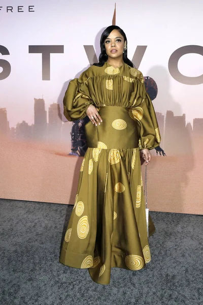 Los Angeles März Tessa Thompson Bei Der Premiere Von Westworld — Stockfoto