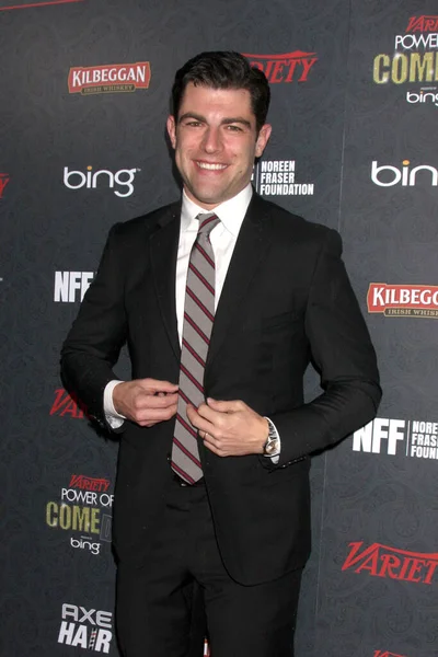 Los Angeles Nov Max Greenfield 3Rd Annual Power Comedy Event — Stock Photo, Image
