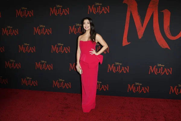 Los Angeles Mar Auli Cravalho Mulan Premiere Dolby Theater Março — Fotografia de Stock
