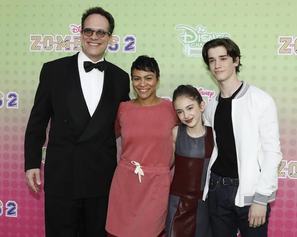 Los Angeles Jan Diedrich Bader Carly Hughes Julia Butters Daniel — Stock Photo, Image