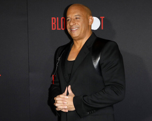 LOS ANGELES - MAR 10:  Vin Diesel at the "Bloodshot" Premiere at the Village Theater on March 10, 2020 in Westwood, CA