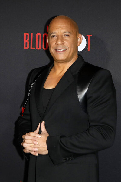 LOS ANGELES - MAR 10:  Vin Diesel at the "Bloodshot" Premiere at the Village Theater on March 10, 2020 in Westwood, CA
