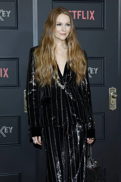 Los Ángeles Feb Darby Stanchfield Estreno Serie Locke Key Teatro — Foto de Stock