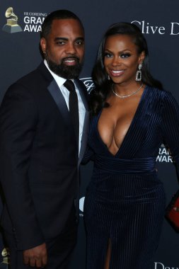 LOS ANGELES - JAN 25:  Todd Tucker, Kandi Burruss at the Clive Davis Pre-GRAMMY Gala at the Beverly Hilton Hotel on January 25, 2020 in Beverly Hills, CA
