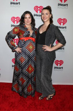 LOS ANGELES - JAN 17:  April Calahan, Cassidy Zachary at the 2020 iHeartRadio Podcast Awards at the iHeart Theater on January 17, 2020 in Burbank, CA