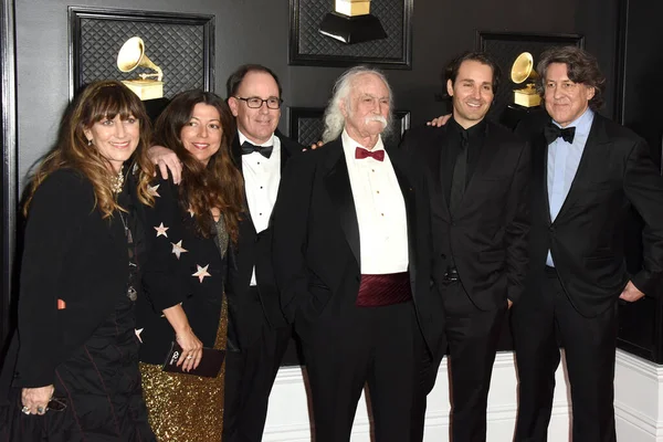 Los Ángeles Enero David Crosby Invitados Camerone Crowe Los Premios — Foto de Stock