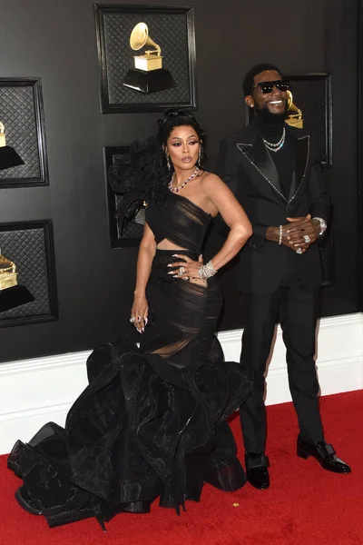 Los Angeles Jan Keyshia Oir Gucci Mane Aux Grammy Awards — Photo