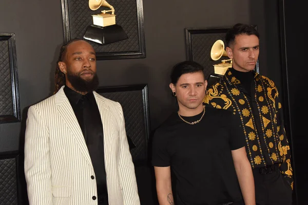Los Angeles Jan Dolla Sign Skrillex Boys Noize 2020 Grammy — Φωτογραφία Αρχείου