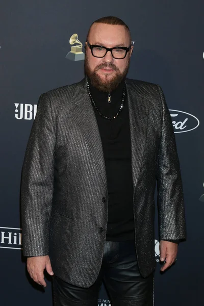 Los Angeles Jan Desmond Child Clive Davis Pré Grammy Gala — Fotografia de Stock