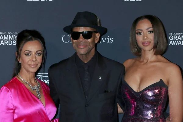 Los Angeles Gennaio Lisa Harris Jimmy Jam Harris Bella Harris — Foto Stock