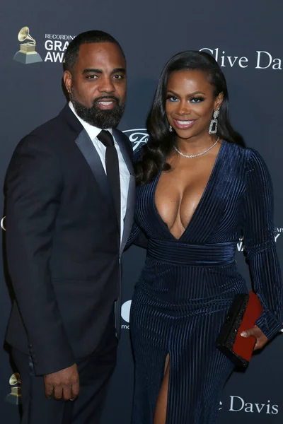 Los Ángeles Enero Todd Tucker Kandi Burruss Gala Pre Grama — Foto de Stock