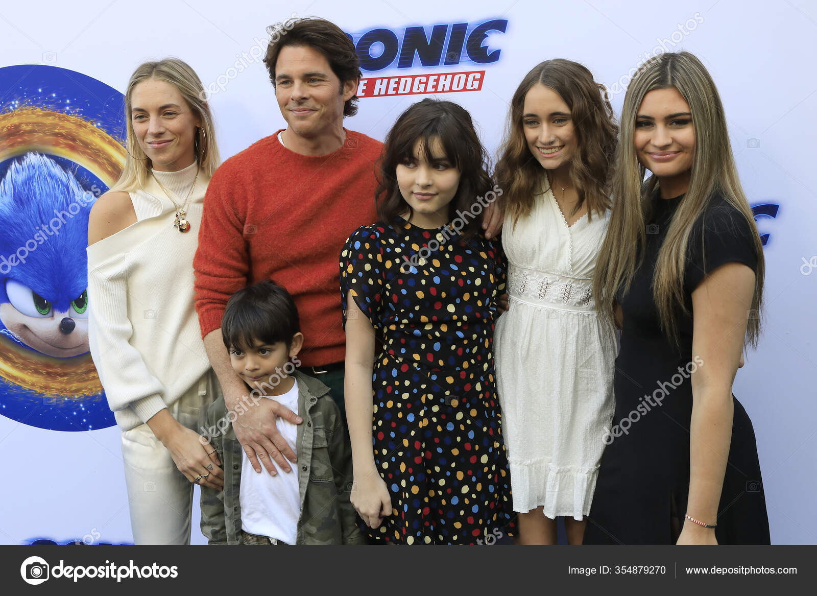 James Marsden And Family