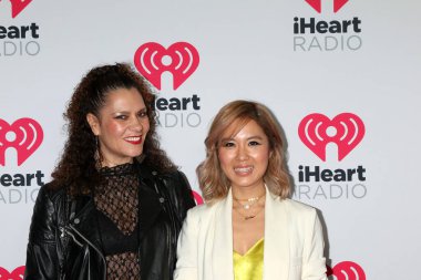 LOS ANGELES - JAN 17:  Marcy DePina, Esther Choi_ at the 2020 iHeartRadio Podcast Awards at the iHeart Theater on January 17, 2020 in Burbank, CA