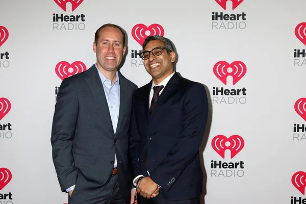 Los Angeles Jan Person Mangesh Hattikuk 2020 Iheartradio Podcast Awards — Stock Photo, Image