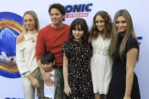 Los Angeles Jan James Marsden Sonic Hedgehog Family Day Event — Stockfoto