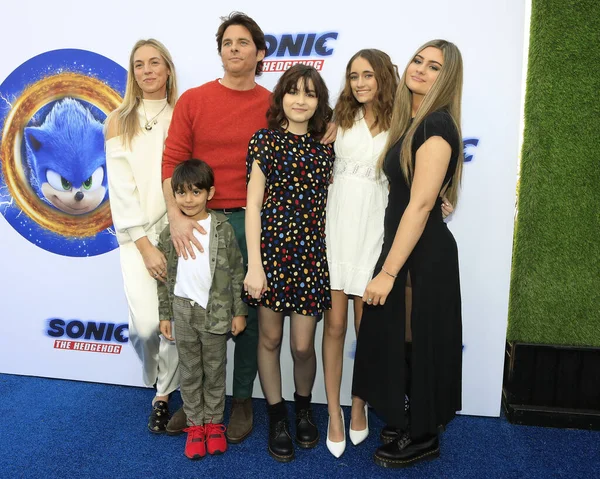 Los Ángeles Enero James Marsden Evento Sonic Hedgehog Family Day —  Fotos de Stock