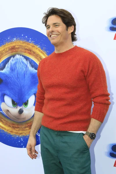 Los Angeles Jan James Marsden Sonic Hedgehog Family Day Event — Stock Photo, Image