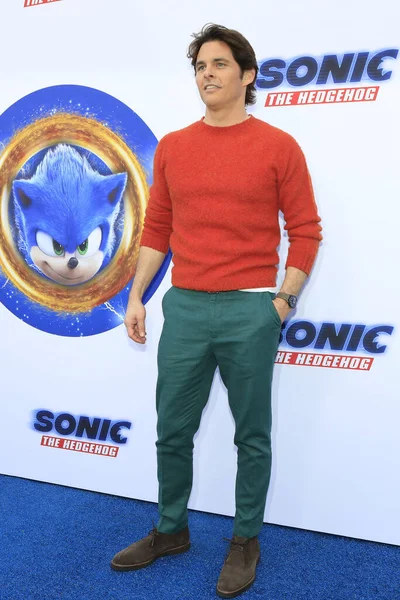 Los Ángeles Enero James Marsden Evento Sonic Hedgehog Family Day — Foto de Stock