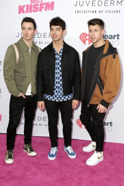 LOS ANGELES - JUN 1:  Jonas Brothers at the 2019 iHeartRadio Wango Tango at the Dignity Health Sports Park on June 1, 2019 in Carson, CA