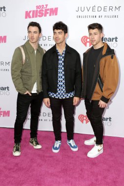 LOS ANGELES - JUN 1:  Jonas Brothers at the 2019 iHeartRadio Wango Tango at the Dignity Health Sports Park on June 1, 2019 in Carson, CA