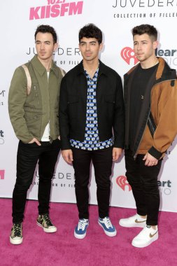 LOS ANGELES - JUN 1:  Jonas Brothers at the 2019 iHeartRadio Wango Tango at the Dignity Health Sports Park on June 1, 2019 in Carson, CA