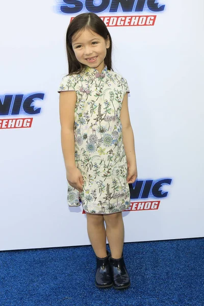 Los Angeles Jan Kaylee Condron Sonic Hedgehog Family Day Event — 스톡 사진