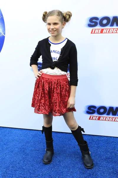 Los Angeles Gennaio Riley Cooper Sonic Hedgehog Family Day Event — Foto Stock