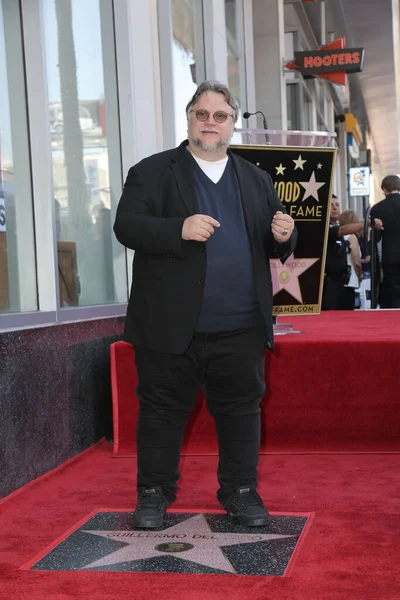 Los Ángeles Ago Guillermo Del Toro Ceremonia Estelar Guillermo Del —  Fotos de Stock