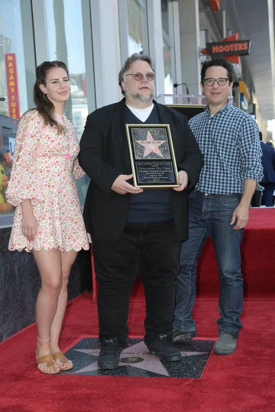 Los Angeles Aug Lana Del Rey Guillermo Del Toro Abrams — Stock Photo, Image