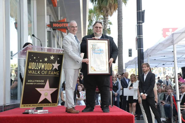 Los Ángeles Ago Guillermo Del Toro Ceremonia Estelar Guillermo Del —  Fotos de Stock