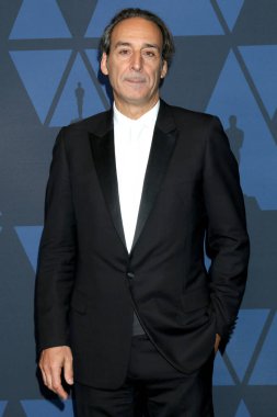 LOS ANGELES - OCT 27: Alexandre Desplat 27 Ekim 2019 'da Los Angeles' ta Dolby Tiyatrosu 'nda Vali Ödülleri' nde