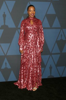 LOS ANGELES - OCT 27: Chinonye Chukwu 27 Ekim 2019 'da Los Angeles' ta Dolby Tiyatrosu 'nda Vali Ödülleri' nde