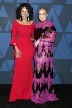 LOS ANGELES - OCT 27: Debra Martin Chase, Daniela Taplin Lundberg Dolby Tiyatrosu 'ndaki Valilik Ödülleri' nde 27 Ekim 2019, Los Angeles, CA