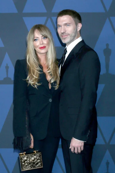 Los Angeles Okt Maryse Fitzpatrick Travis Knight Guvernörsgalan Dolby Theater — Stockfoto