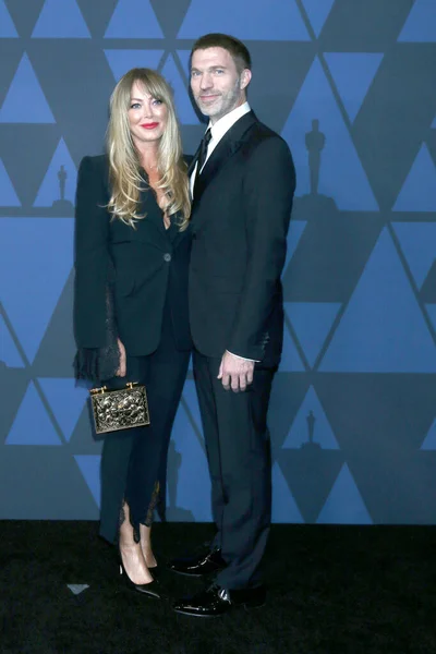 Los Angeles Oct Maryse Fitzpatrick Chevalier Travis Aux Governors Awards — Photo