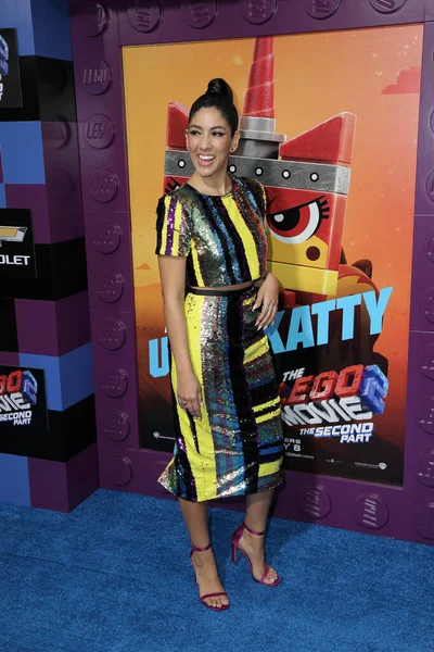 Los Angeles Feb As8 Lego Movie Second Part Village Theater — Foto Stock
