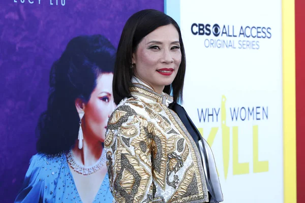 Los Angeles Août Lucy Liu Première Why Women Kill Wallis — Photo