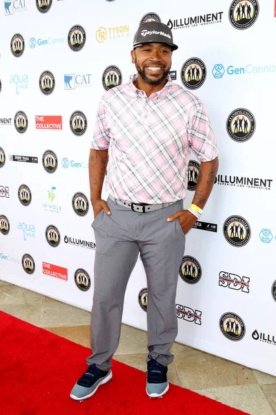 Los Angeles Aug Columbus Short Golfovém Turnaji Mike Tyson Celebrity — Stock fotografie