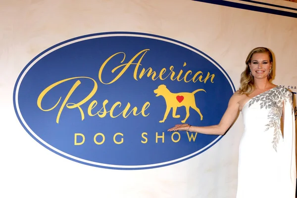 Los Ángeles Enero Rebecca Romijn Salón Americano Del Perro Rescate — Foto de Stock