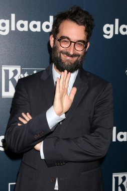 LOS ANGELES - 1 Nisan 2017 'de Beverly Hilton Hotel' deki 28. GLAAD Medya Ödülleri 'nde Jay Duplass