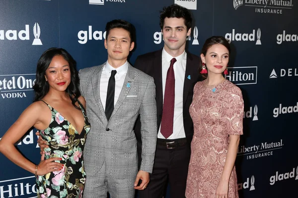 Los Angeles Apr Shelby Rabara Harry Shum Matthew Daddario Esther — Fotografia de Stock