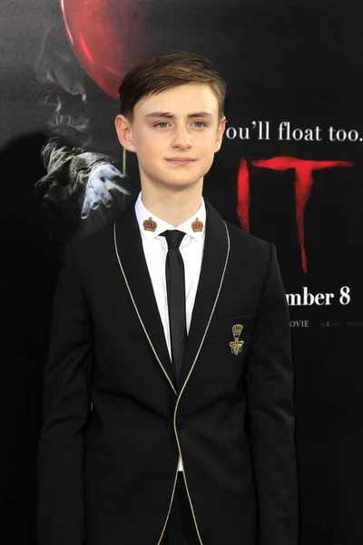 Los Angeles Sep Jaeden Lieberher Premiär Tcl Chinese Theater Imax — Stockfoto