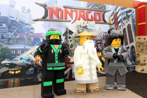 Los Angeles Sep Allmän Atmosfär Vid Ninjago Fotocall Legoland Den — Stockfoto