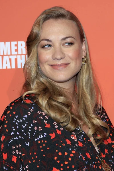 Los Ángeles Sep Yvonne Strahovski Predator Proyección Teatro Egipcio Septiembre — Foto de Stock